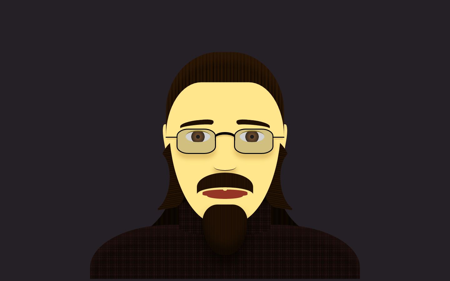 Pure CSS self portrait animation